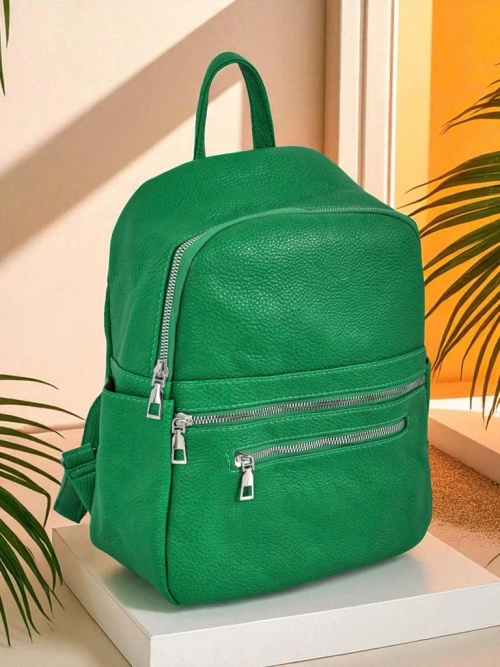 Жіночий рюкзак AURELIA Verde екологічна шкіра A4 Królewska Moda