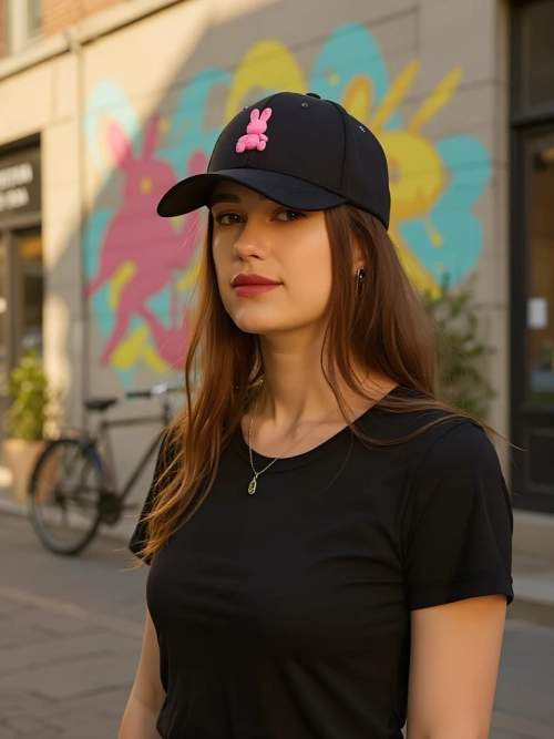 Royalfashion Кепка з нашивкою Chic Bunny