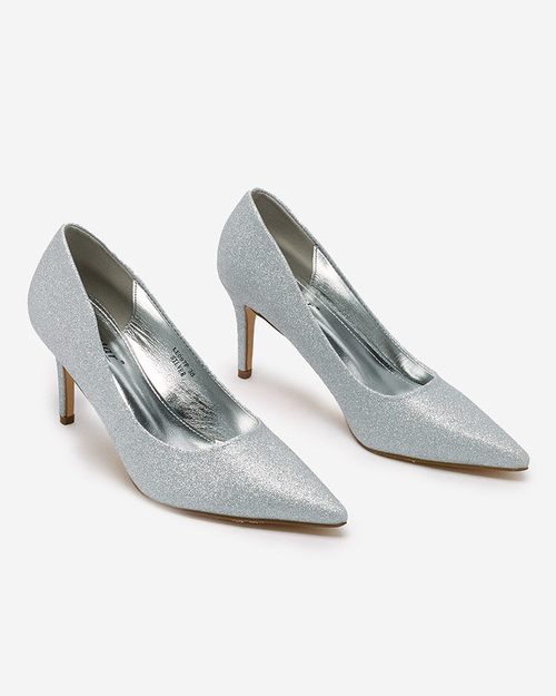 Royalfashion Жіночі туфлі на шпильці з блискітками Matomliso