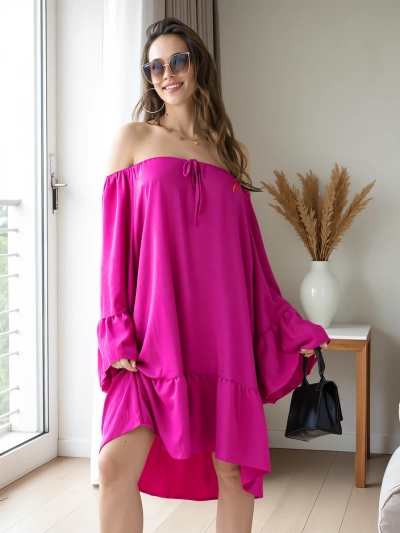Royalfashion Dámské šaty a'la španělské s volány oversized