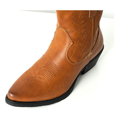 Коричневі ковбойські чоботи Westi - Взуття