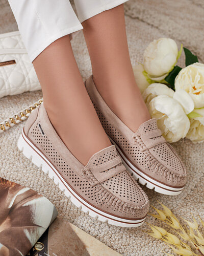 Royalfashion Ažurové dámské mokasíny Leteller