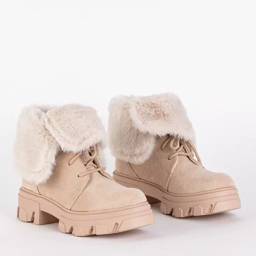 OUTLET Бежеві жіночі еко замші Itsumi - Взуття