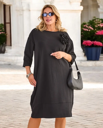 Dámský svetr šaty Royalfashion