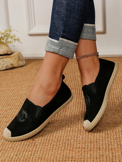 Royalfashion Dámské eko-suede espadrilky Aroll