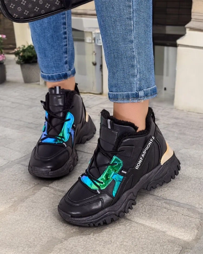 Жіночі кросівки Royalfashion з теплим підкладом Potomi