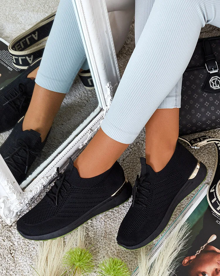 Royalfashion Dámská látková sportovní obuv Amgent