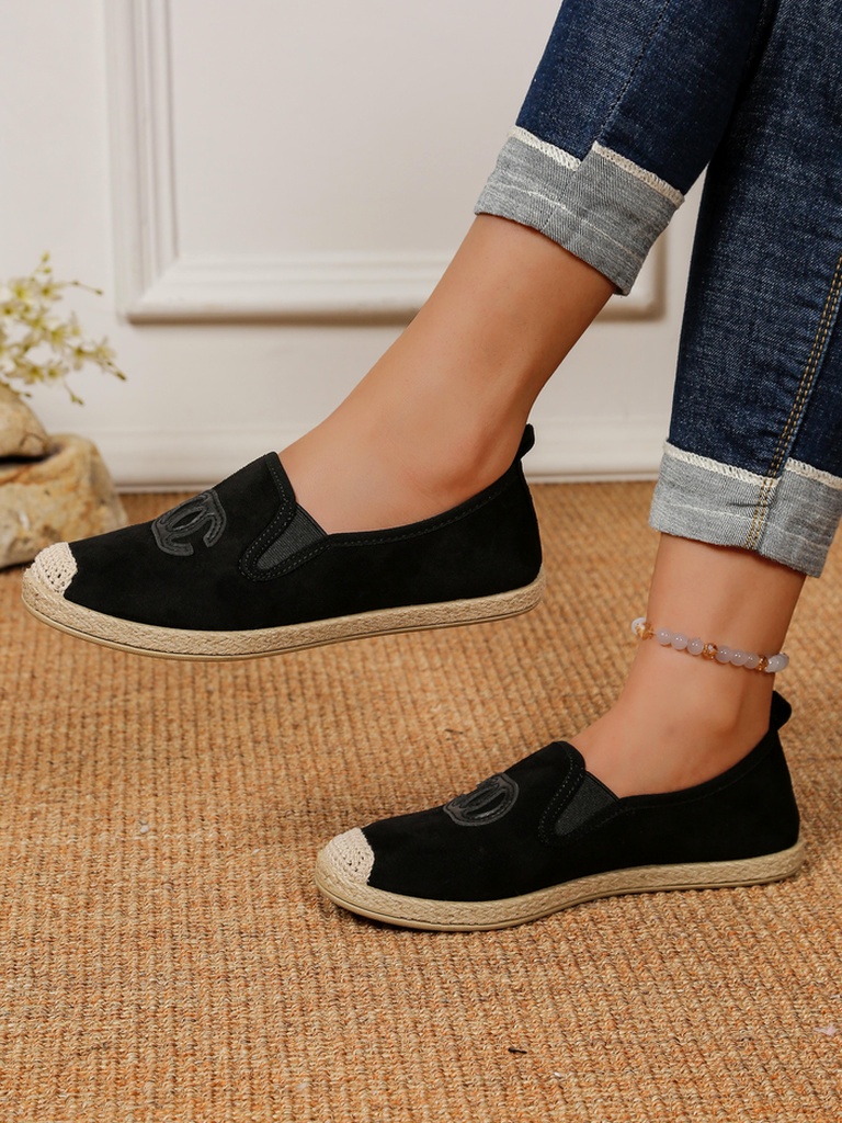 Royalfashion Dámské eko-suede espadrilky Aroll