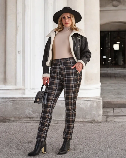 Royalfashion Утеплені жіночі лосини PLUS SIZE