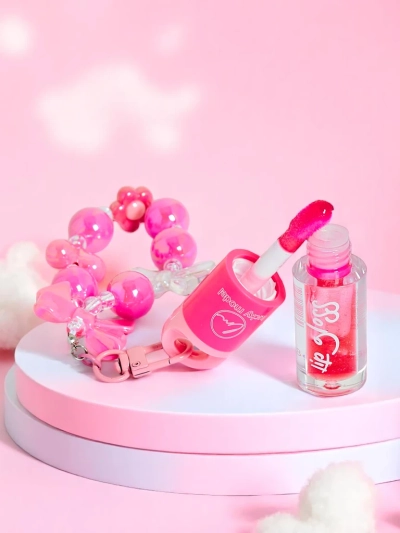 Блиск для губ для дітей з браслетом Малина