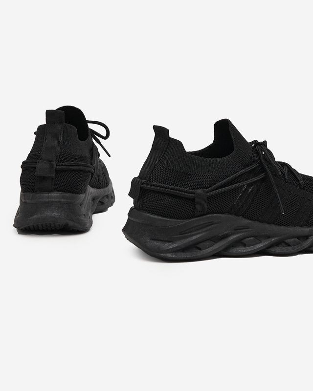 Černé dámské nazouvací sportovní boty Serinto - obuv