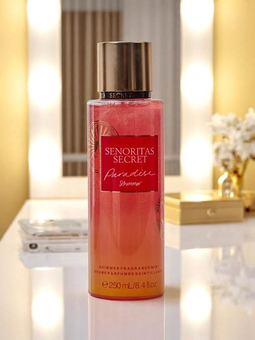 Senoritas Secret Body Mist Paradise Shimmer з блискітками
