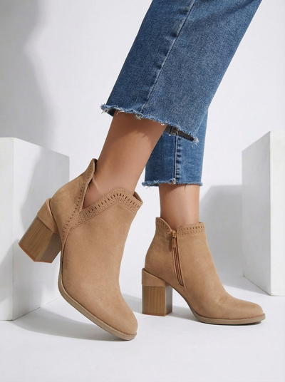 Royalfashion Женские ботильоны на каблуке Vettot