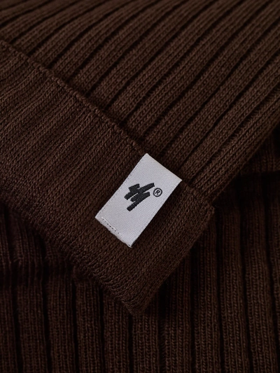 Royalfashion Зимовий набір універсальний - шапка-біні та шарф-баф