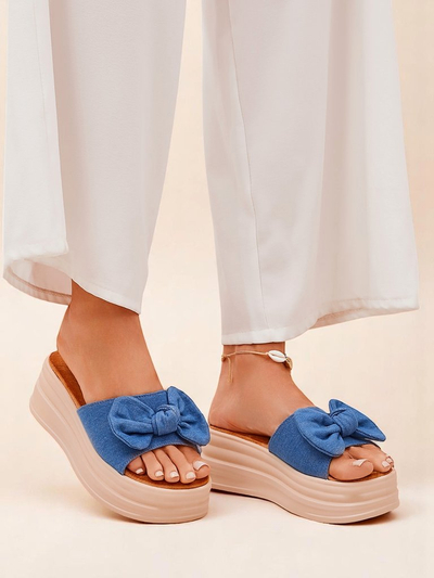 Royalfashion Dámské pantofle na platformě Givan