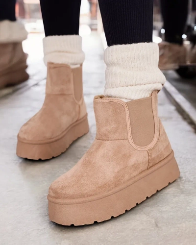 Royalfashion Жіночі короткі черевики Nomas a'la snow boots