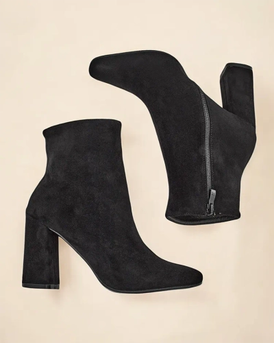 Royalfashion Eco-suede dámské kotníkové boty na půstu Emoro