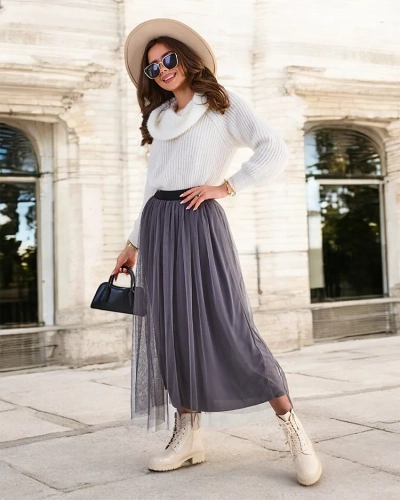 Спідниця міді Royalfashion для жінок з тюлю