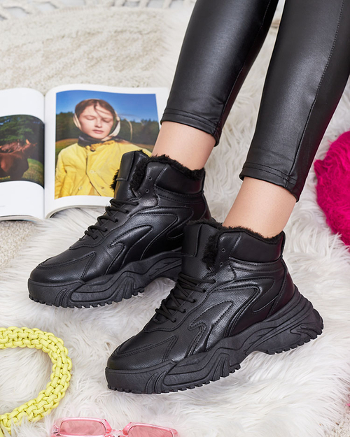 Жіночі кросівки Royalfashion Forraffi утеплені хутром