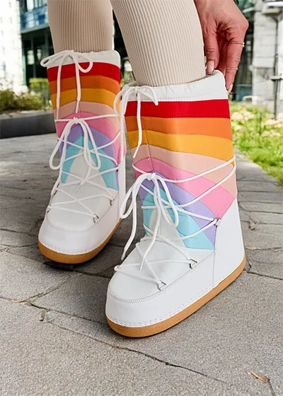 Dámská bota Tencce ve stylu sněžnice od Royalfashion.