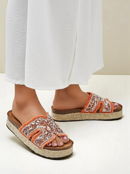 Royalfashion dámské pantofle s ozdobami Candy Candy