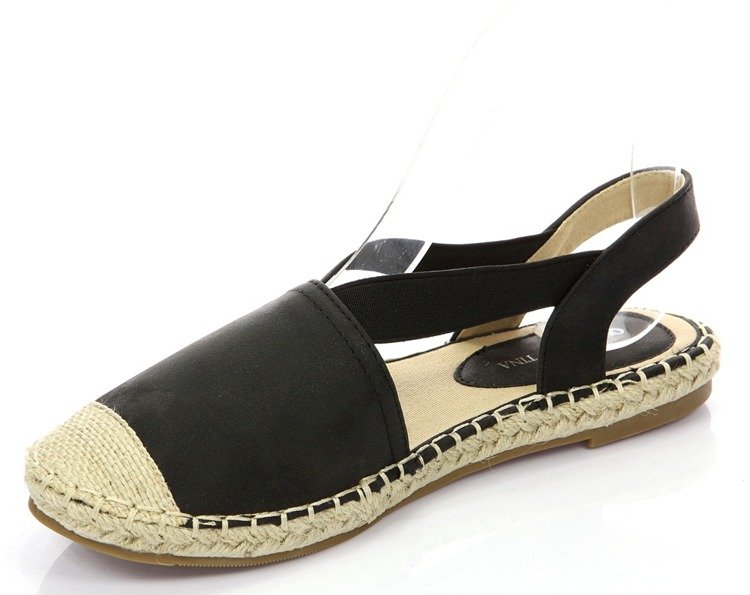 Venkovní espadrilles Black Firstenah - Obuv 1