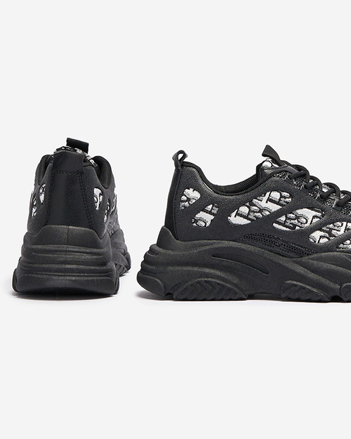 Чорні жіночі спортивні кеди Zefodas- Footwear