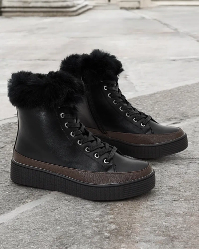 Royalfashion Dámské vysoké kozačky Rogeri