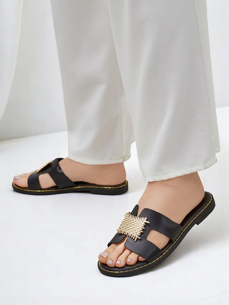 Royalfashion dámské zdobené nazouváky Crattes