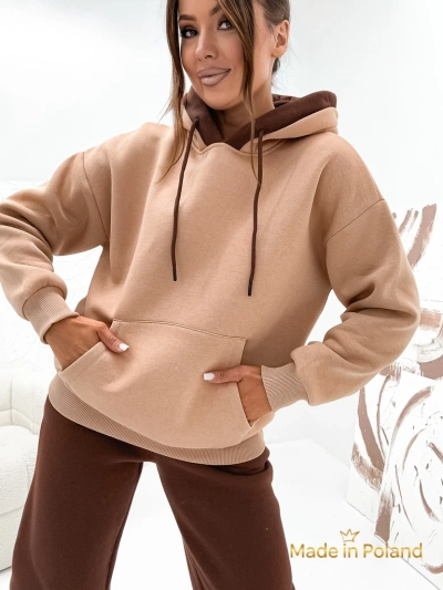 Royalfashion Бавовняний Жіночий спортивний костюм двоколірний