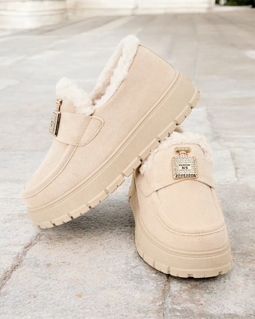 Royalfashion Жіночі утеплені мокасини Viserr