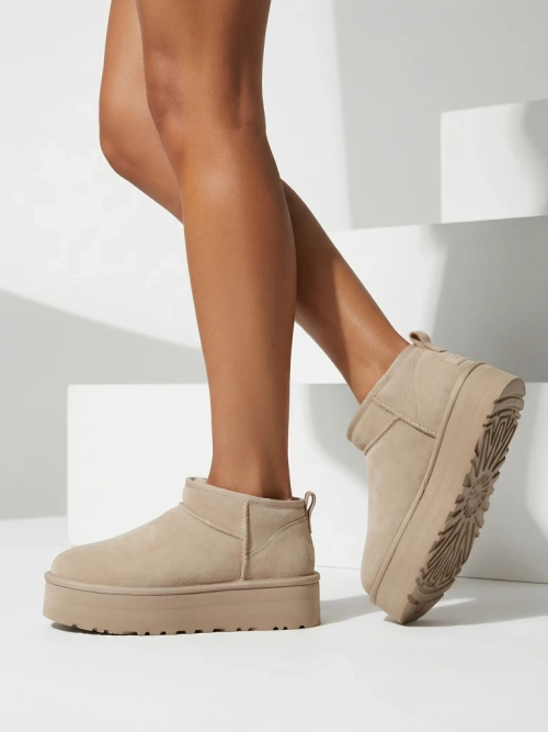 Royalfashion Жіночі короткі черевики а-ля снігоступи Ozozi