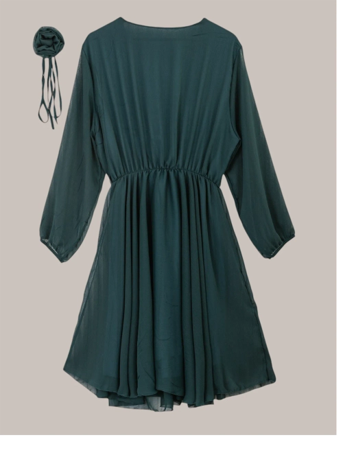 Royalfashion Класична жіноча сукня коліна довжиною