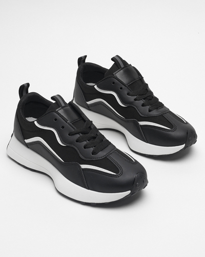 Чорні жіночі кросівки Qsially- Footwear