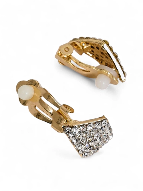 Royalfashion Кліпси сережки жіночі з цирконами