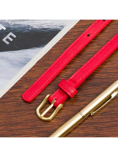 Royalfashion Жіночий вузький ремінь для штанів