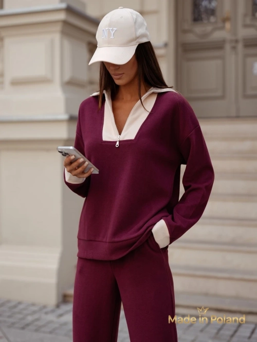 Бавовняний жіночий трикотажний костюм Fissa