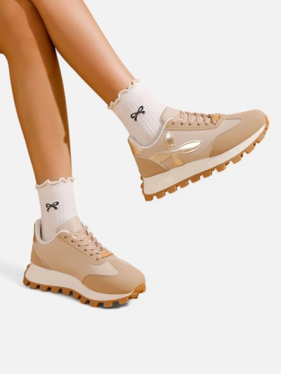 Royalfashion Dámské sportovní tenisky na silnější podrážce Aloqa