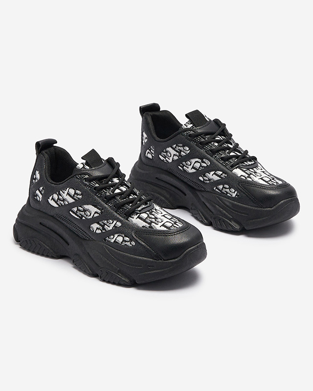 Černé dámské sportovní tenisky Zefodas- Obuv