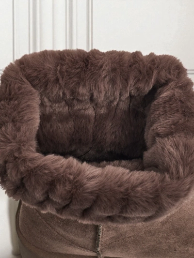 Dámské boty a'la sněhule s kožešinou Irelle