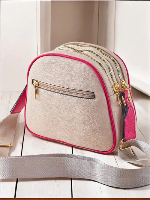 Royalfashion Невелика жіноча сумка з екозамші з тисненням