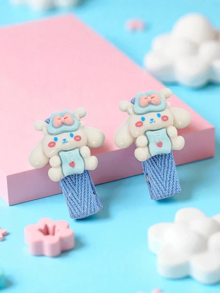 Roztomilé dětské sponky do vlasů se zvířátkem