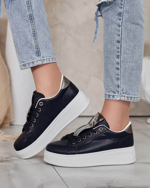 Royalfashion Жіночі спортивні кросівки з цирконами Jocix