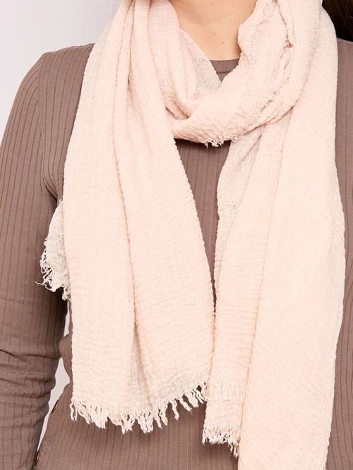 Royalfashion Легко помятый жіночий шарф