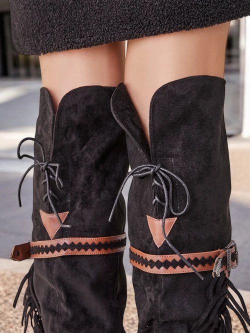 Жіночі взуття Royalfashion з застібкою над коліно Eliferse