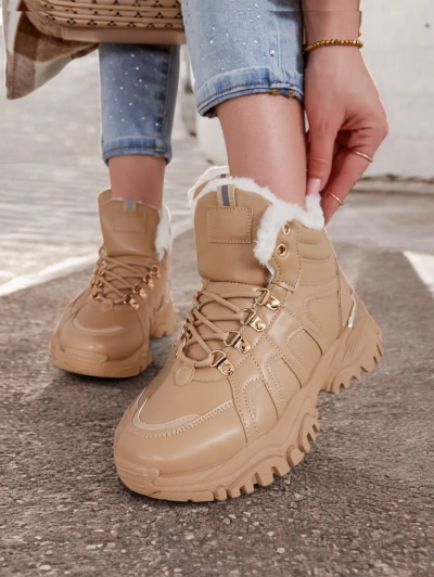 Жіночі кросівки Royalfashion з хутряним підкладом Megigna