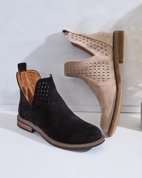 Жіночі черевики Ovilla з еко-замші Royalfashion