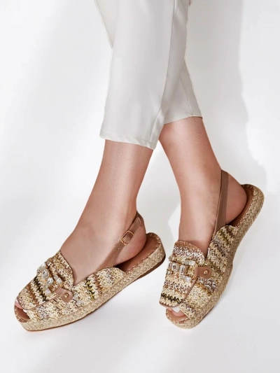 Royalfashion Dámské espadrilky s otevřenou špičkou