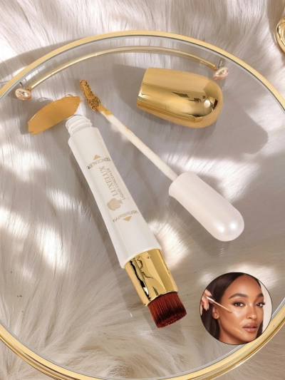 Aurelia Luxelux Concealer – tekutý korektor s hairbrush 24H Waterproof