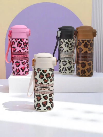Royalfashion Termohrnek s hubičkou Glam Leo